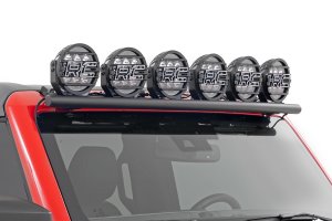 Halo LED Light Pair - Rough Country - Black Series - White/Amber Halo LED Light Pair - Rough Country - Black Series - White/Amber